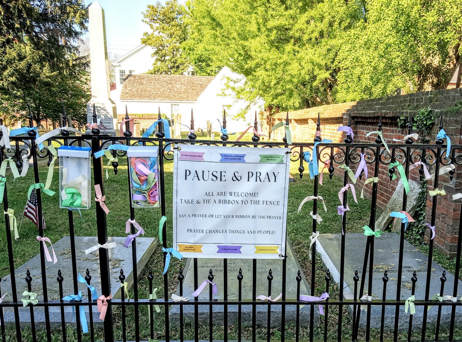 Ribbons Encourage Dorchester Residents To 'Pause And Pray' | Bay To Bay ...